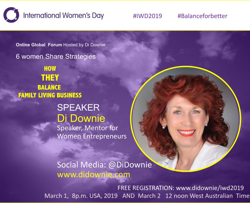 Di Downie - Speaker, Author, Women Mentor
